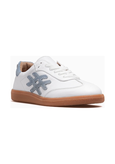 Venüs Kadın Deri Günlük Sneaker Ayakkabı 26y 2609901y Beyaz/mavi Beyaz - Mavi
