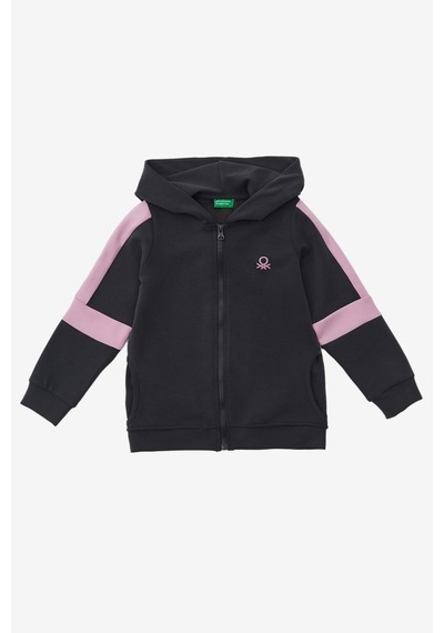 United Colors Of Benetton Kız Çocuk Sweatshirt Bnt-g20870 Antrasit