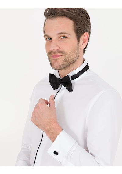 Pierre Cardin Erkek Beyaz Smokin Gömlek 50256438-vr013 Beyaz