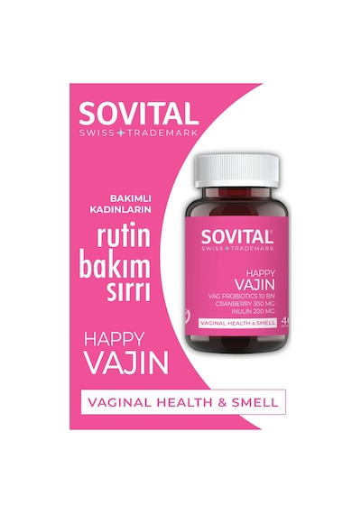SOVITAL Happy Vajin Sağlığı Ve Kokusu 40 Softgels
