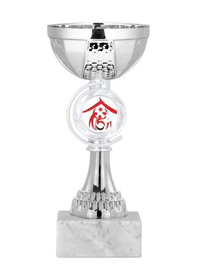 Odak Kupa - Economy Kupalar - Eco-015 B - 17 Cm Altın - Beyaz