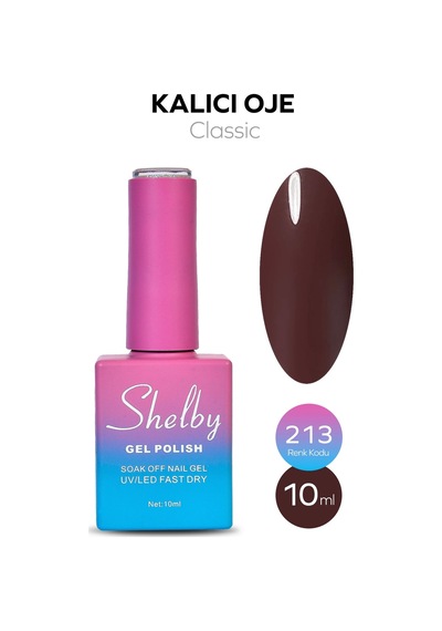 Shelby 10 Ml. A213 Kalıcı Oje