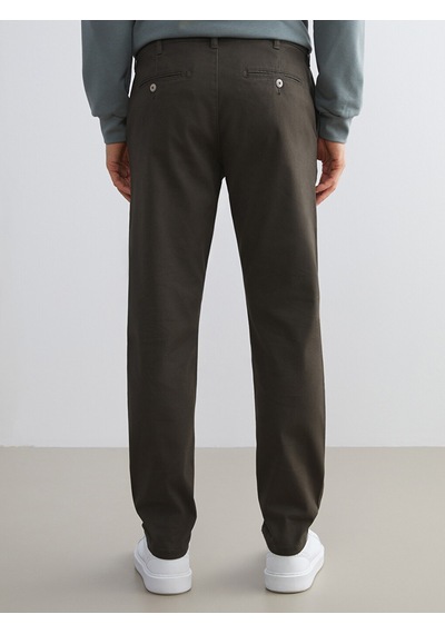 Lcwaıkıkı Classic Haki Dar Kalıp Erkek Chino Pantolon