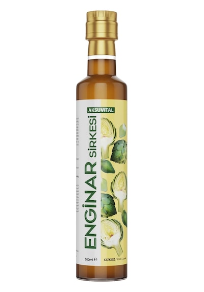 Enginar Sirkesi - Doğal Fermente 500 Ml