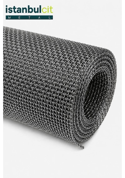 İstanbul Çit Metal Kafes Tel 1,00 Mm 10x10 Mm Göz Aralığı Kaynaklı Bahçe Çiti Ve Kafes Teli Galvaniz