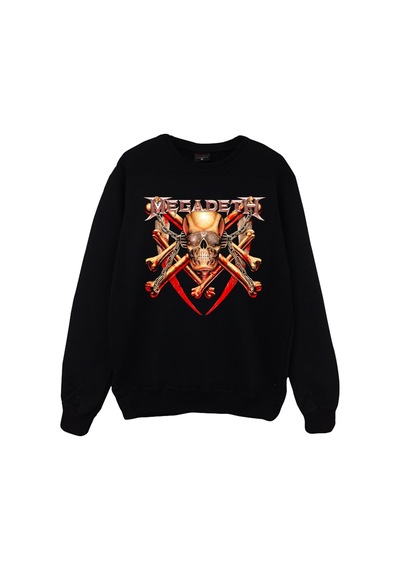 Megadeth Baskılı Sweatshirt