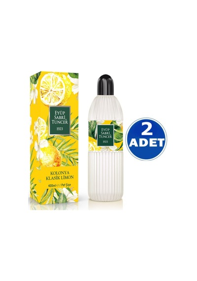 Eyüp Sabri Tuncer Klasik Limon Kolonyası Pet Şişe 400 Ml 2 Adet 7692298535523