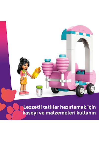 LEGO® Friends Pamuk Şeker Standı ve Scooter 42643 - 6 Yaş ve Üzeri Çocuklar için Mini Bebek İçeren Yaratıcı Oyuncak Yapım Seti (110 Parça) LEGO® Friends Pamuk Şeker Standı ve Scooter 42643 - 6 Yaş ve Üzeri Çocuklar için Mini Bebek İçeren Yaratıcı Oyuncak Yapım Seti (110 Parça)
