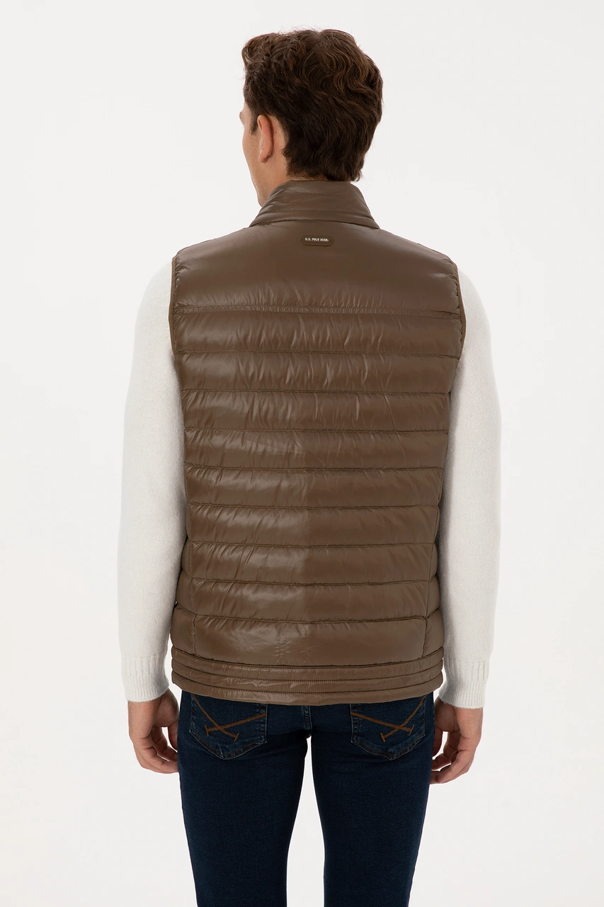 U.s. Polo Assn. Erkek Haki Yelek Dokuma 50310306-vr027 Haki