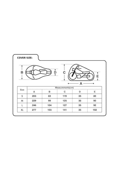 Oxford Motosiklet Protex Indoor Premium Stretch-fit Kilif Iç Mekan Medium Siyah Cv171