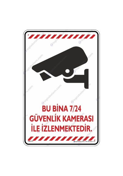 Bu Bina 7/24 Güvenlik Kamerası Ile Izlenmektedir (544780158)