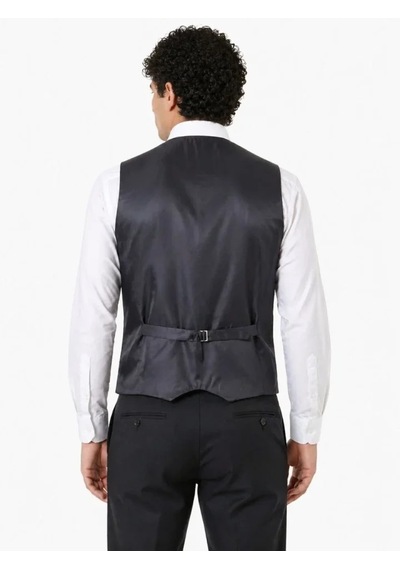 Efnaz Style Erkek Dokuma Yelek 5 Cepli 4 Dış 1 İç Cep Düğmeli Günlük Klasik Yelek - Kahverengi Efnaz Style Erkek Dokuma Yelek 5 Cepli 4 Dış 1 İç Cep Düğmeli Günlük Klasik Yelek - Kahverengi