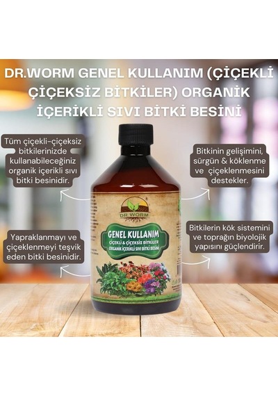 Genel Kullanım Çiçekli Çiçeksiz Sıvı Bitki Besini 1