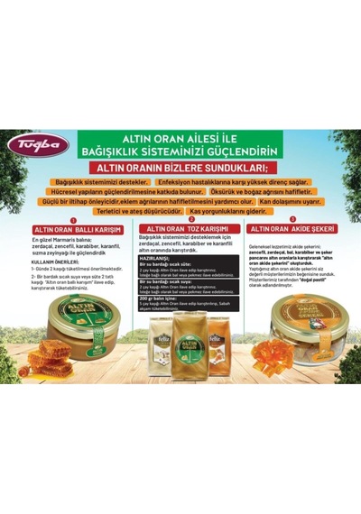 Tuğba Kuruyemiş Altın Oran Bal Karışımı 213 Gr