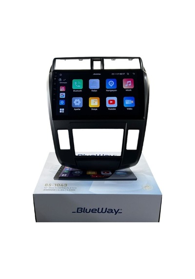 Honda City Ac 2008-2013 Blueway 4-64 Profesyonel Oem Multimedia 10"
