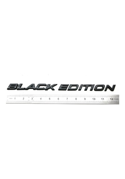Vtr Black Edition Bagaj Yazısı Bmw E87