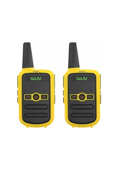 Wln Kd-C51 16 Kanal El Telsiz Sarı Ikili Telsiz Şarjlı