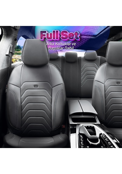 Otom Core Design Premium Deri Ekstra Destekli Oto Koltuk Kılıfı 550899954