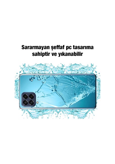 Ally Sm Galaxy Uyumlu M53 - Kılıf Kamera Korumalı Ultra İnce Şeffaf Silikon - Kılıf- 5775