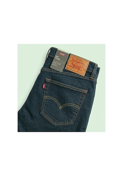 Levi's 502 Taper Likralı Esnek Kumaş Erkek Kot Pantolon--laci Yeşil Tint--- Kot Mavi