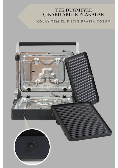 Arnell Primo 2000 W Tost Makinesi