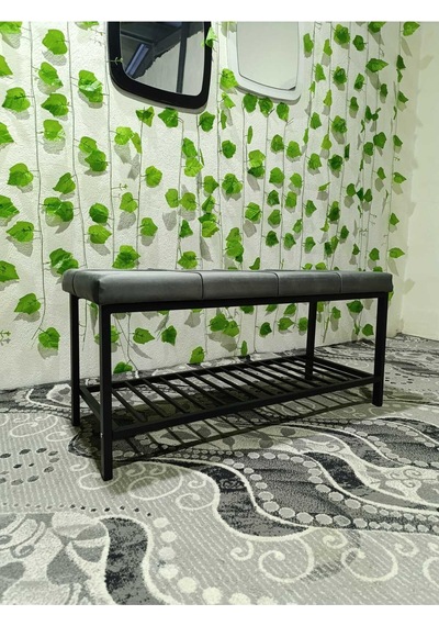 Özcan Metal Metal Ayaklı Raflı Bench Puf Bank Antre Mutfak Salon Yatak Odası Puf Bank 105 40 Gri Özcan Metal Metal Ayaklı Raflı Bench Puf Bank Antre Mutfak Salon Yatak Odası Puf Bank 105 40 Gri