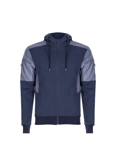 Exuma Erkek Lacivert H Sweat Jacket M Navy 1011006-410 Siyah