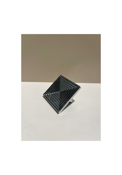 Vera Metal Kulp 32mm Krom Modern Mobilya Dolap Kapak Tv Ünite Çekmece Komodin Şifonyer Portmanto