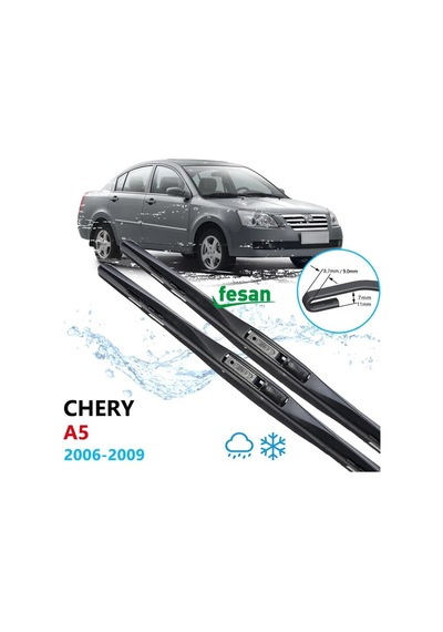 Chery Alia Ön Cam Silecek Süpürgesi Takımı Hybrid 2006-2009
