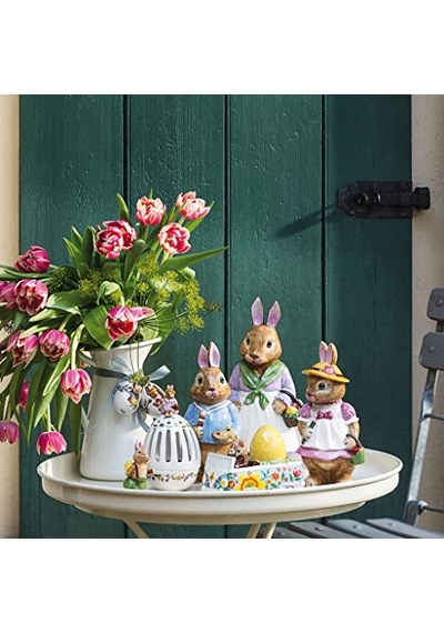 Bunny Tales Büyük Porselen Figür Mama Emma, Porselen, Renkli Diğer