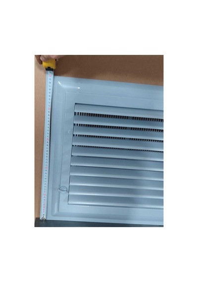 Klc Havalandırma Menfezi Banyo Wc Tuvalet Menfez Plastik Panjur Gri 50x50 Cm.