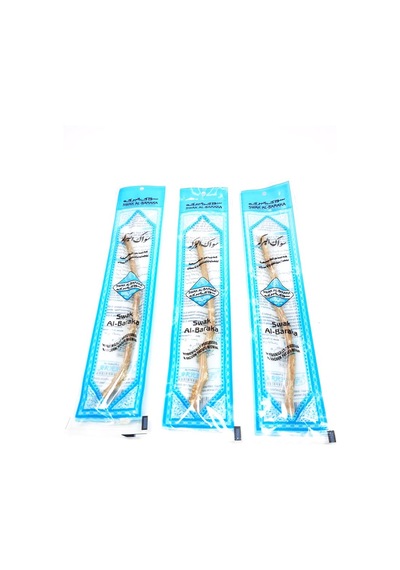 3 Adet Taze Doğal Diş Fırçası Misvak Vakumlu Paket 15 Cm Orta Boy