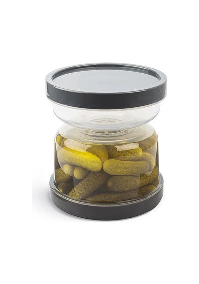 Kum Saati Zeytin Ve Turşu Saklama Kabı Plastik Yeşil Diğer
