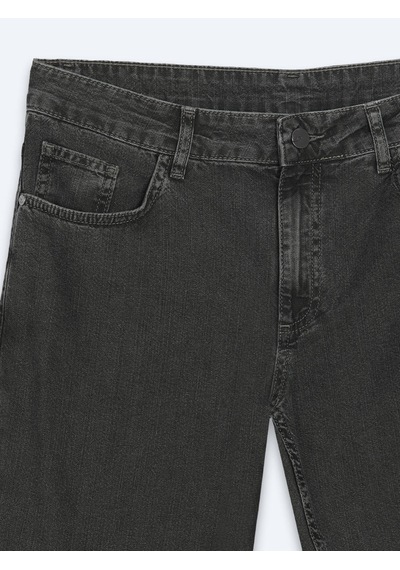 Kip Yeşil Regular Fit Denim %100 Pamuk Pantolon