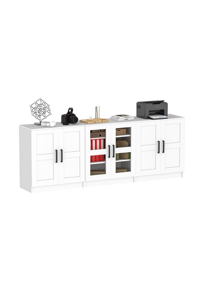 Tr Dsd304-k-beyaz 6 Kapaklı Dosya Dolabı Genel