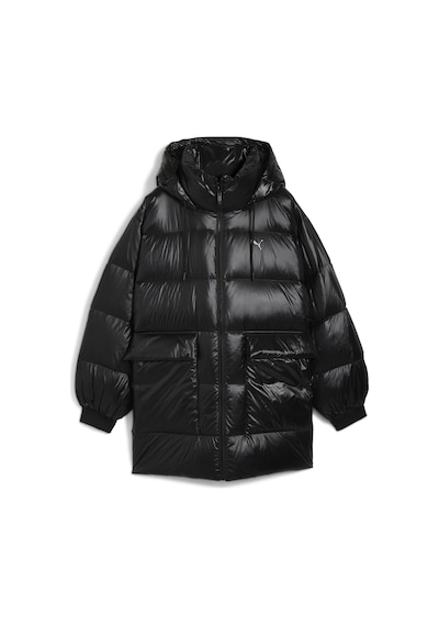 Puma Style Hooded Down Kadın Siyah Günlük Stil Mont 68838901 1695642 Siyah