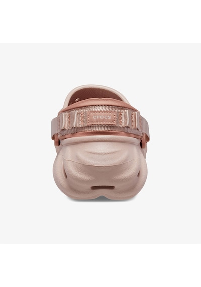 Crocs Echo Kadın Pembe Terlik Düz 207937 PEMBE Pembe