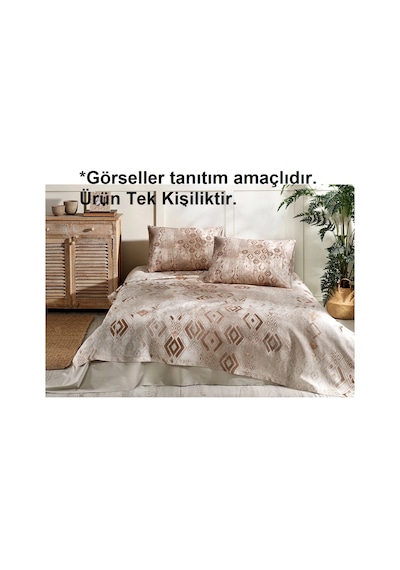 Özdilek Rf -castanho Kahve- Tek Kişilik Pike Takımı Kahverengi