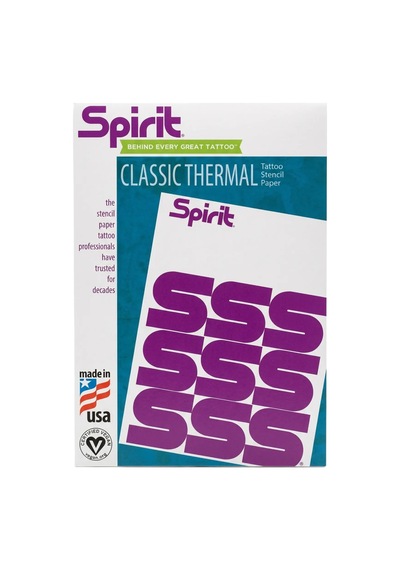 Spirit Classic Thermal 11 Dövme Transfer Kağıdı Profesyonel Stencil Kağıdı 100 Lü Paket