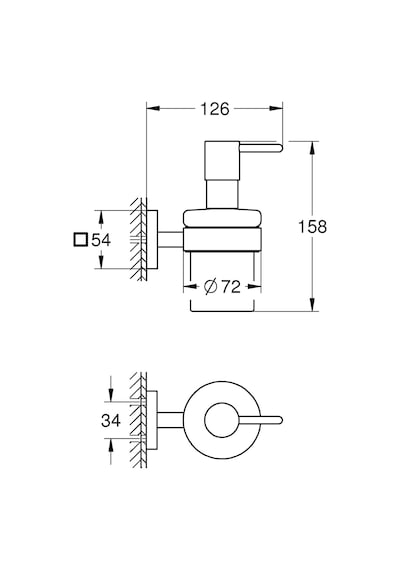 Grohe Start Cube Quickfix Sıvı Sabunluk + Quickglue A1 Yapıştırıcı Seti Genel