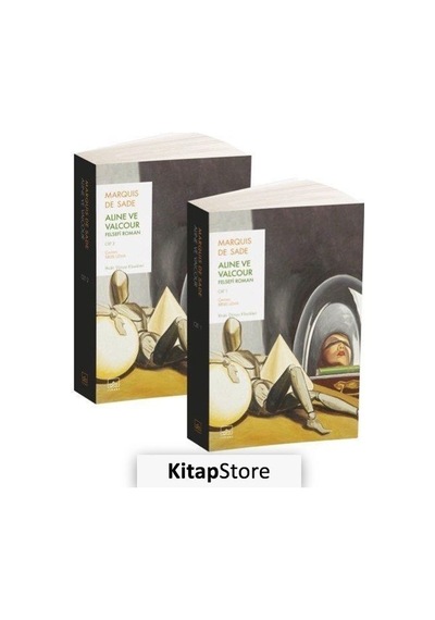 Aline ve Valcour: Felsefi Roman Seti - 2 Kitap Takım - Marquis De Sade - İthaki Yayınları