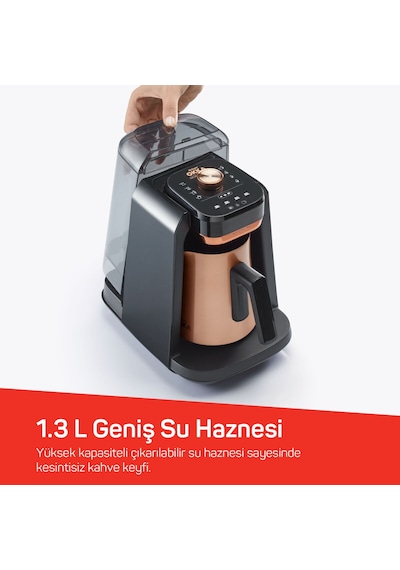 Arzum OKKA OK0036 Rich Pro Plus 700 W Su Hazneli Türk Kahvesi Makinesi