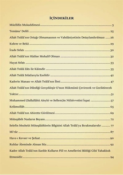 Tahaviyye Şerhi Baberti Tercümesi Kırık Manalı - Geniş İzahlı...