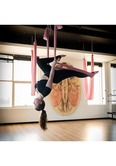 Avessa Yoga Woo Hamak Set Pembe