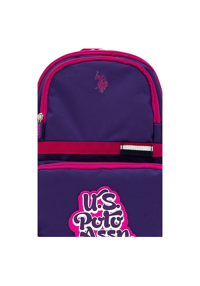 U.s. Polo Assn. Kız Çocuk Mor Okul Çantası 50315239-vr038 Mor