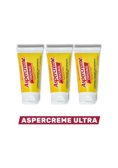 Aspercreme Ultra Vücut Ağrılarında Etkili Bitkisel Içerikli 50 Ml X 3 Adet
