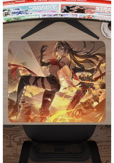 Dehya Genshin Impact Anime Gacha V4 - 48x40 Xl Gaming Mouse Pad Fare Altlığı