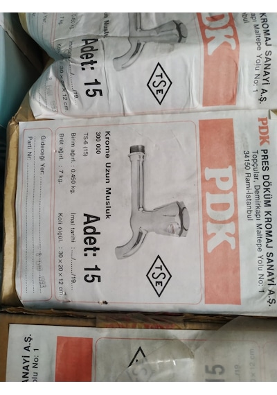 Pdk Musluk Ağır Prinç Gövde Uzun Musluk