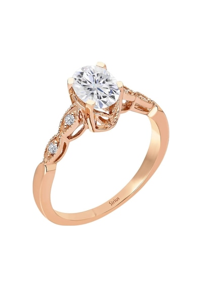 Sirius Pırlanta Ve Beyaz Topaz Taşlı Diana Yüzük 0807R0205