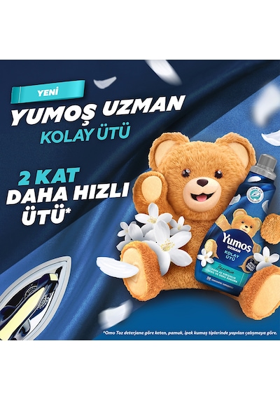 Yumoş Uzman Kolay Ütü Konsantre Yumuşatıcı 1200 Ml X2 Diğer